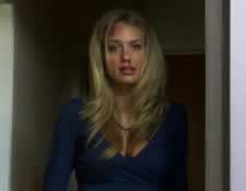 Melissa Ordway is back from the dead in a scene from the new movie Ghost Phone