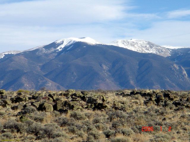 Sunshine Valley mountain views, Taos County, Mew Mexico