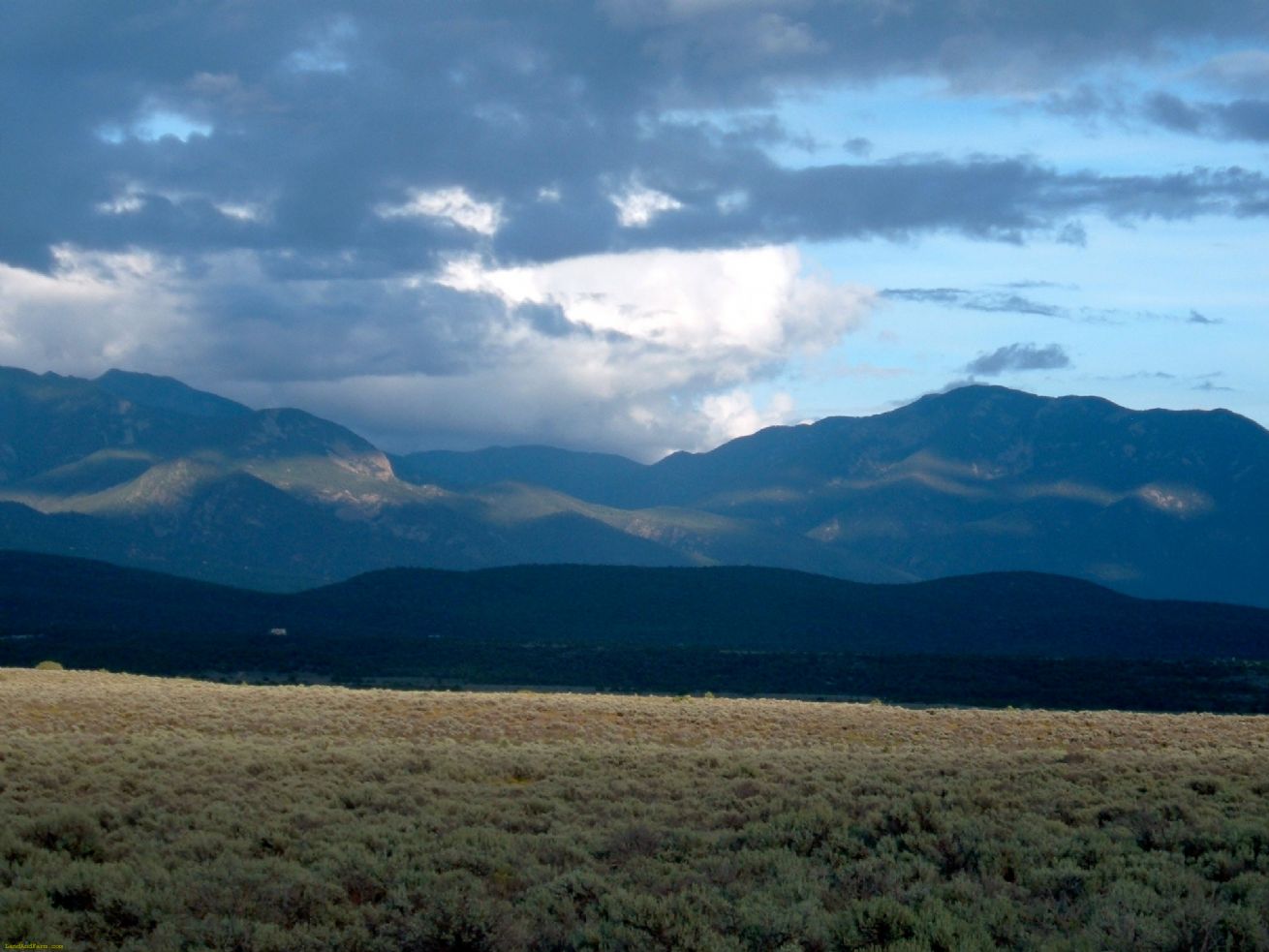 Taos County land for sale bordering the Rio Grande Gorge