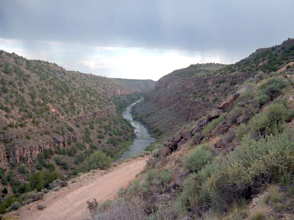 Taos County land for sale overlooking the Rio Grande Gorge